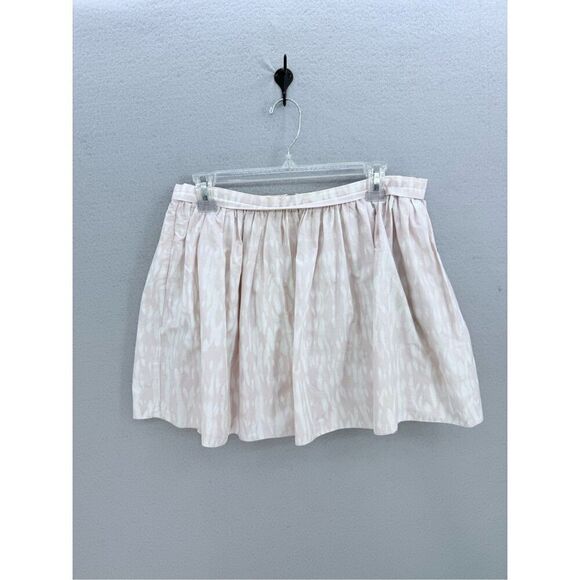 Thakoon Addition Womens Pink White Ruffle Pleated A-line Mini Skirt Size 6 - Picture 1 of 9